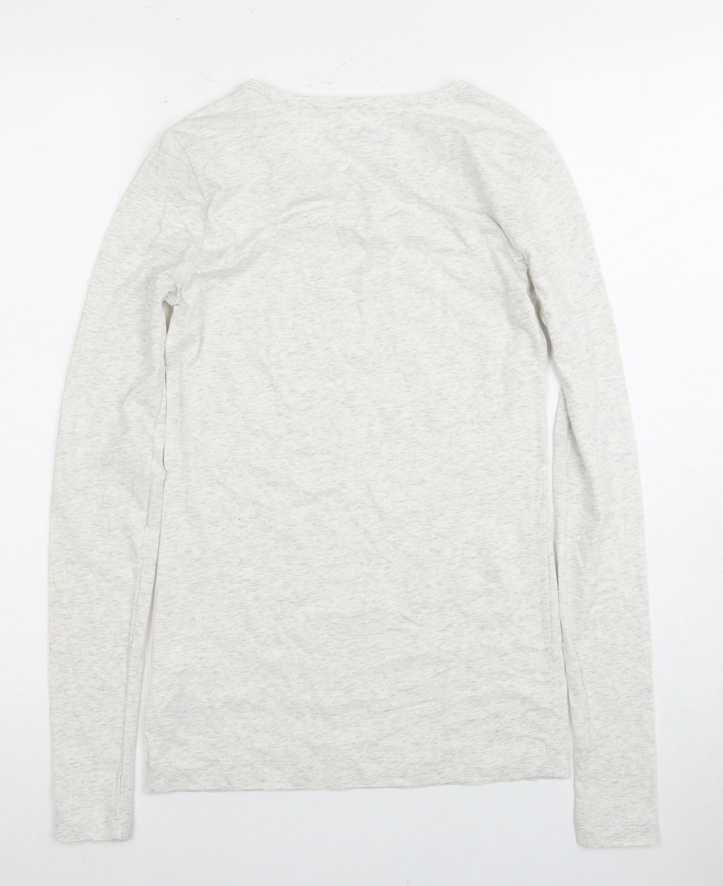 Gap Women's White Long Sleeve T-Shirt Size S