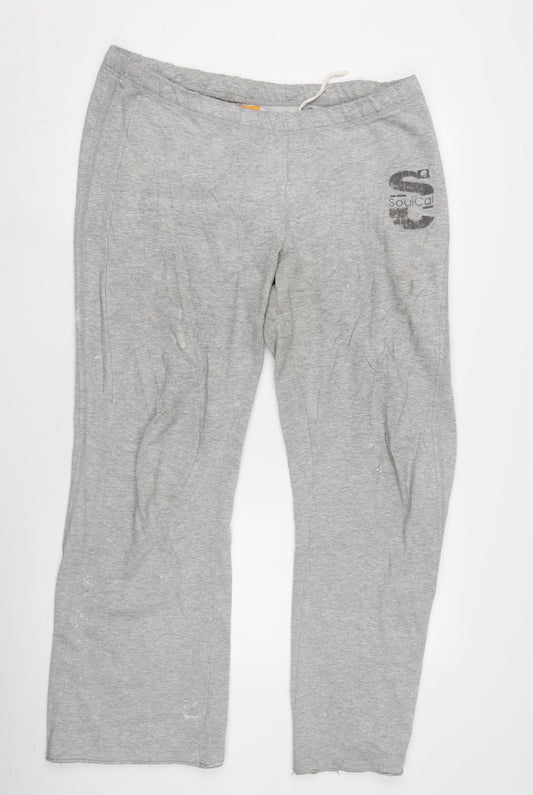 SoulCal Women's Grey Sweatpants size 14 with Logo