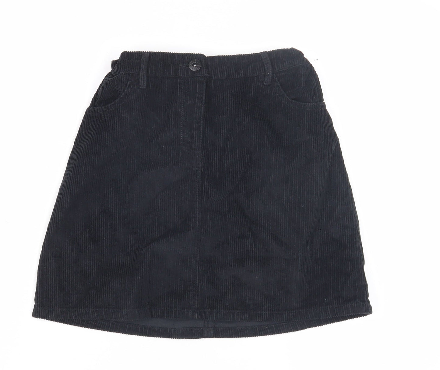 Miss Evie Girls Black Corduroy Skirt 11-12 Years