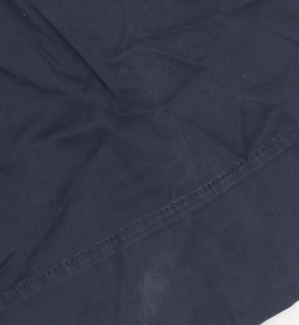 Esprit Women's Blue Skirt, Size 10, Button Closure