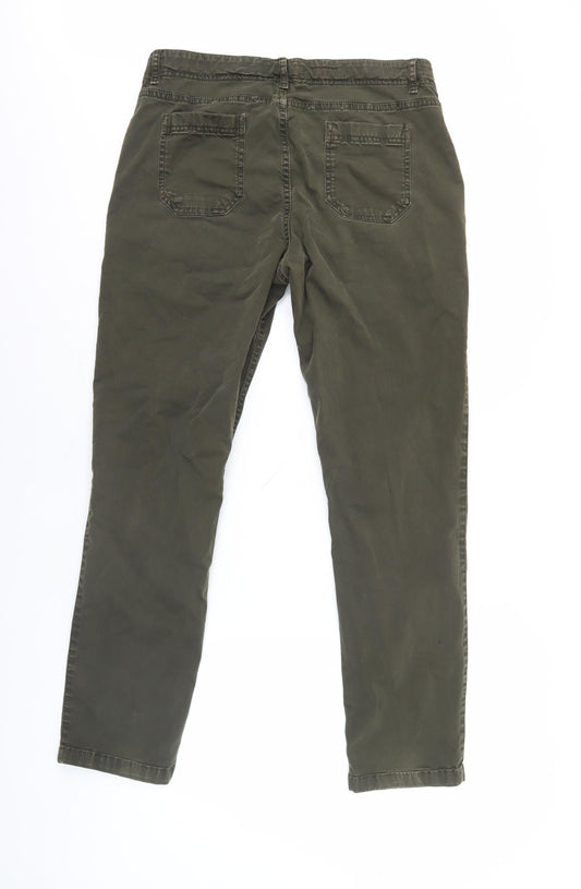 Fat Face Women's Green Regular Fit Jeans Size 12