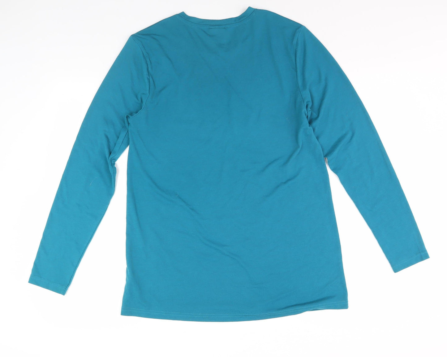 Gymshark Men's Blue M Long Sleeve Crew Neck T-Shirt