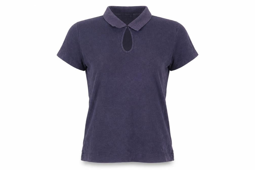 Gap Women's Purple Polo Shirt L Classic Fit
