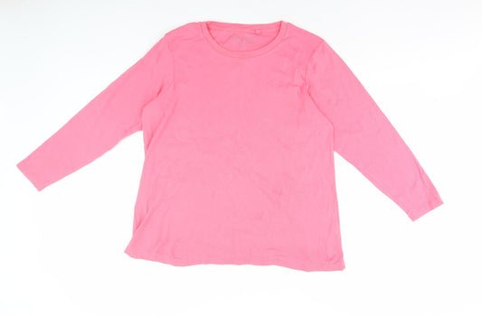 JD Williams Pink Long Sleeve T-Shirt Size 10