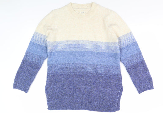 Fat Face Women's Multicoloured Pullover Jumper Size 10
