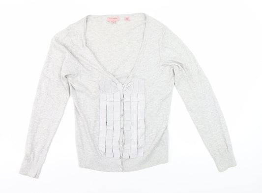 Ted Baker Women's Grey Cardigan Size 10