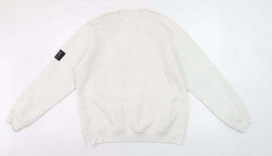 P.E Nation Unisex White Pullover S Casual Jumper