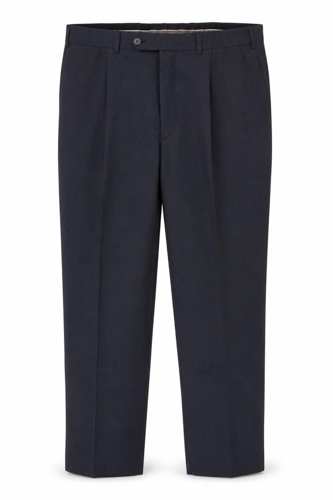 Marks and Spencer Men's Blue Wool Dress Pants 40