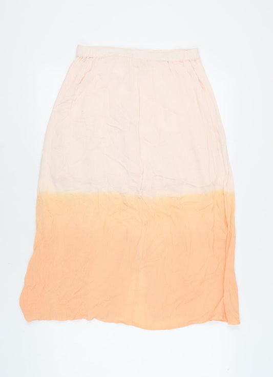 Stradivarius Women's Multicoloured Long A-Line Skirt L