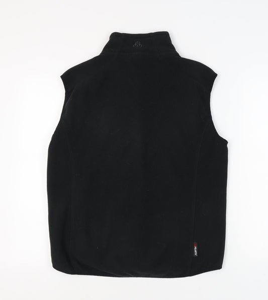 TOG 24 Unisex Black Fleece Waistcoat M