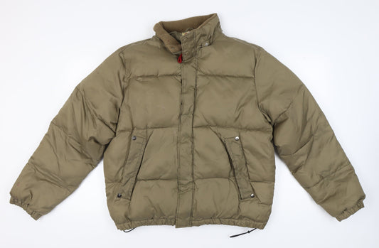 Joe Browns Men's XL Green Puffer Jacket