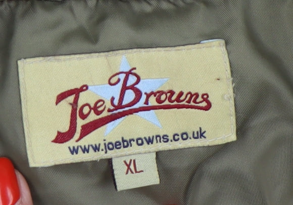 Joe Browns Men's XL Green Puffer Jacket