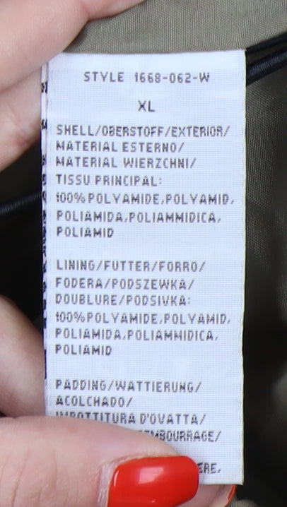 Joe Browns Men's XL Green Puffer Jacket