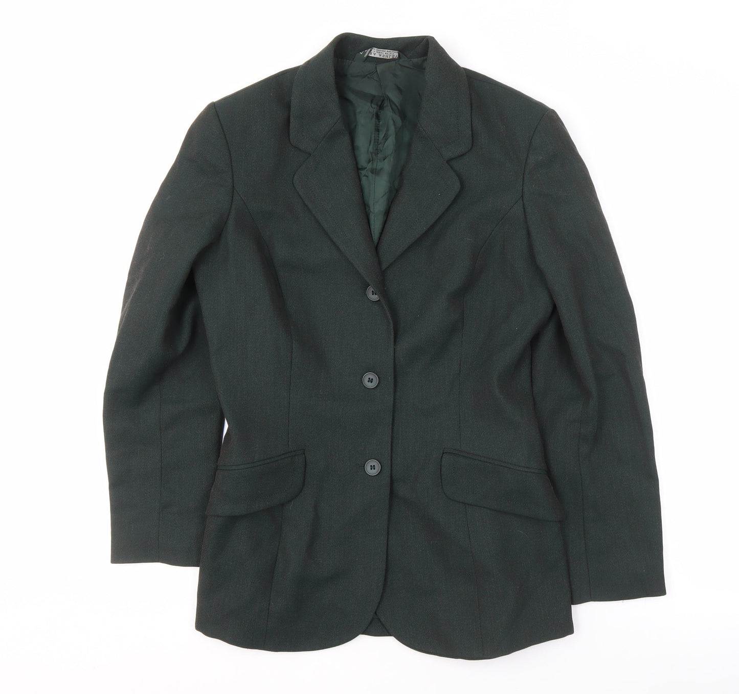 Laura Ashley Women’s Green Blazer, Size 10, Vintage