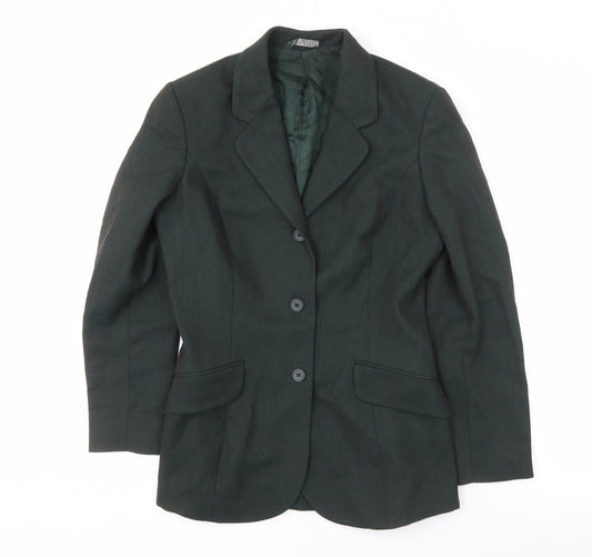 Laura Ashley Women’s Green Blazer, Size 10, Vintage