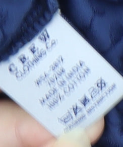 Crew Clothing Co. Women's Blue Cotton Dress Size 16