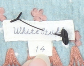White Stuff Women's Striped Linen Skirt Size 14
