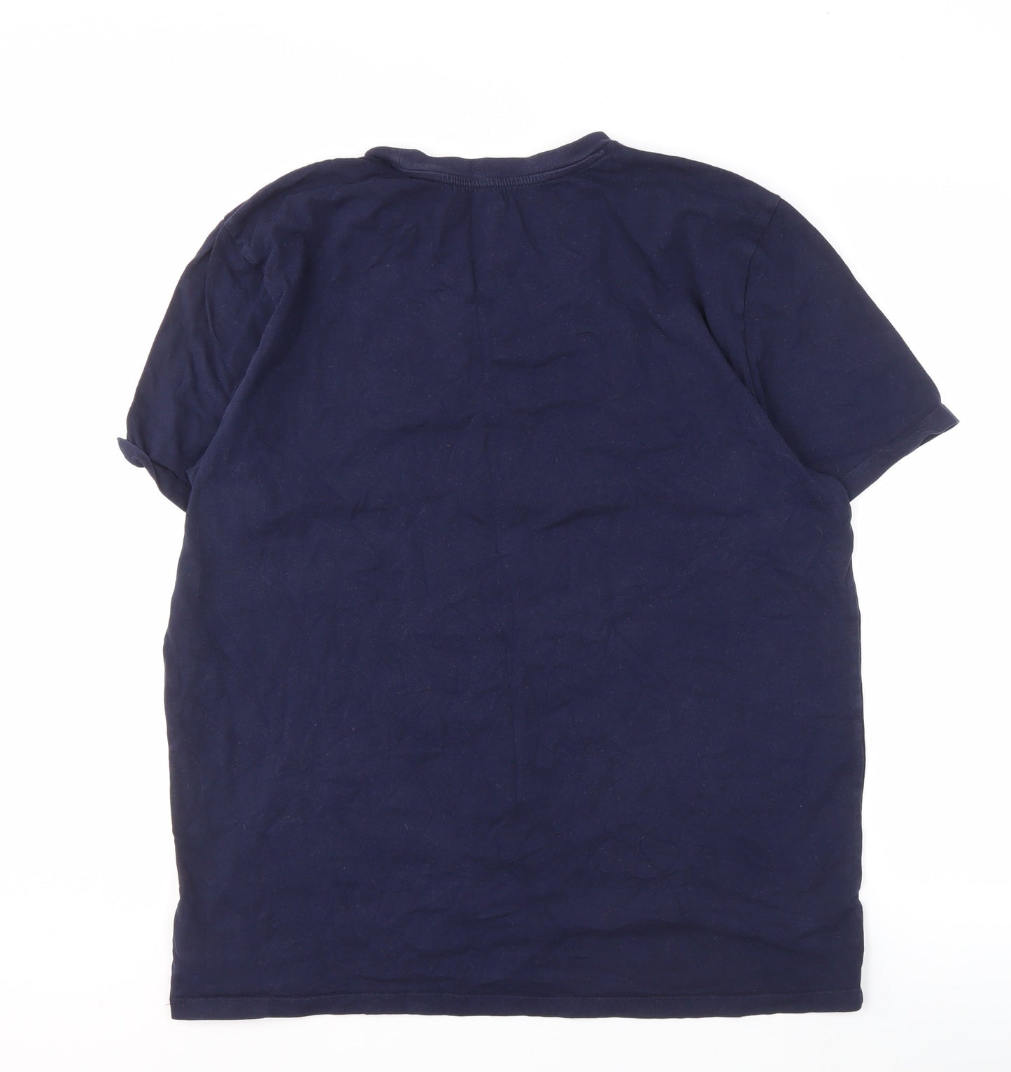 GAP Men's Blue XL Short Sleeve Stretch T-Shirt