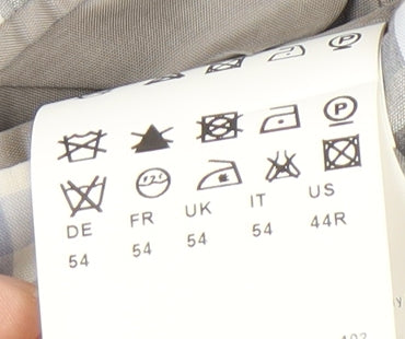 Hugo Boss Men's Grey Blazer 54 Notch Lapel Formal