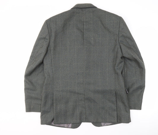 Skopes Men's Grey Check Blazer 42S - Formal Jacket
