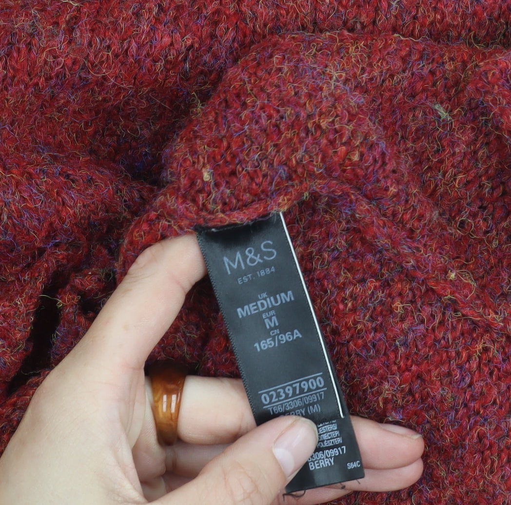 Marks and Spencer Women's Red Jumper M