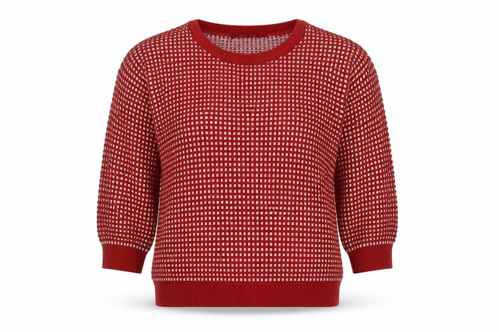 Zara Knit Red Pullover Jumper, Unisex Kids, Size 10