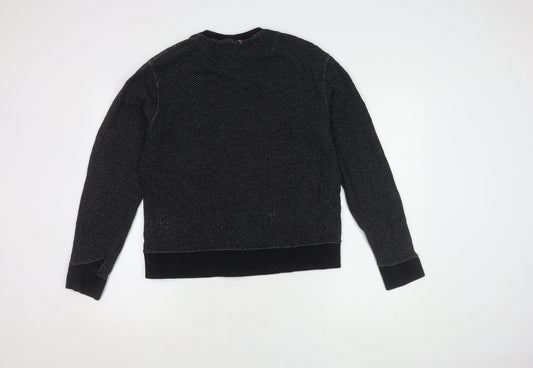 Pretty Green Men's Black Pullover Jumper