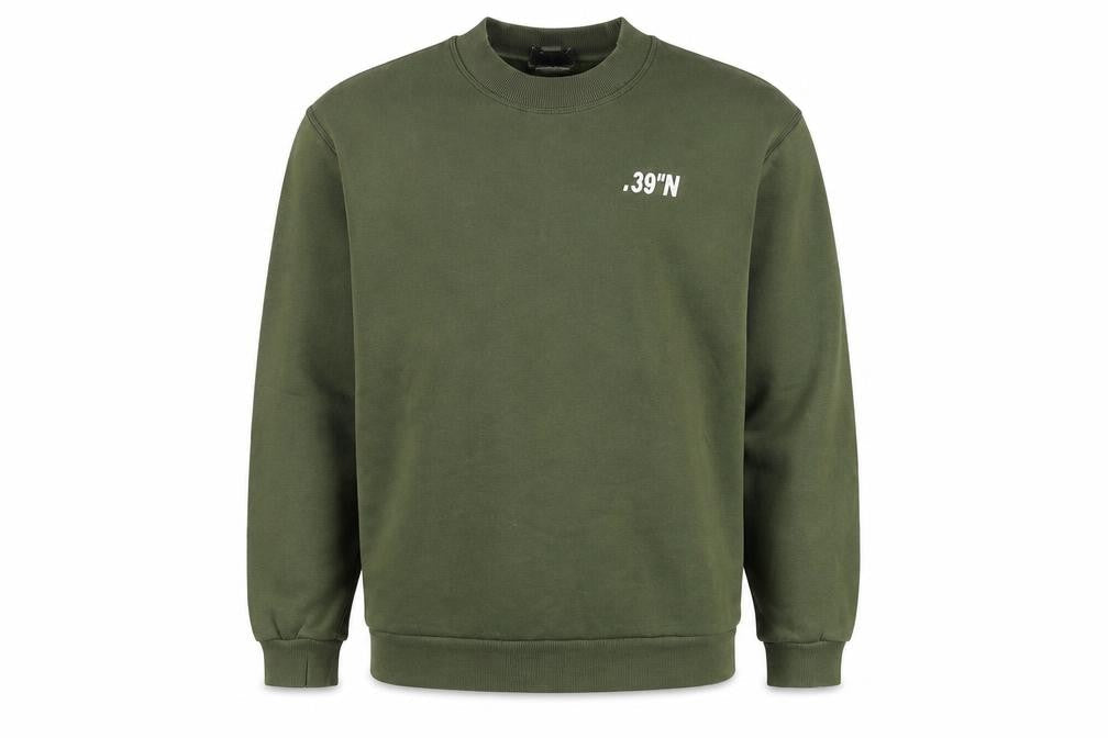 Topshop Mens Green Pullover Sweatshirt S