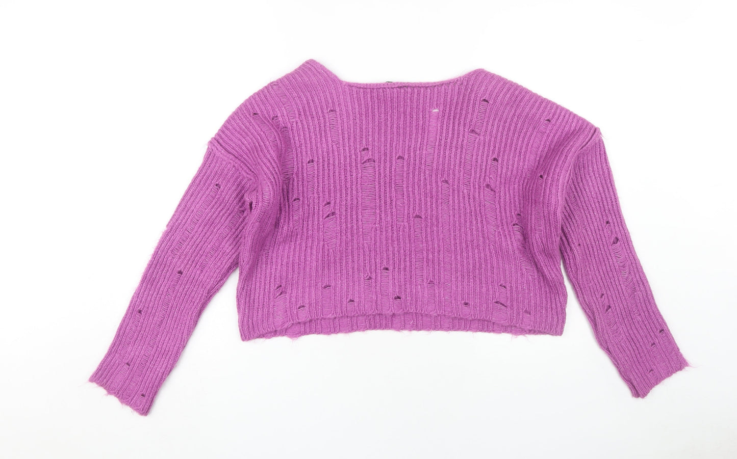Urban Outfitters Women’s Purple Distressed Pullover S