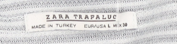 Zara Trafaluc Women's Striped Shift Dress L