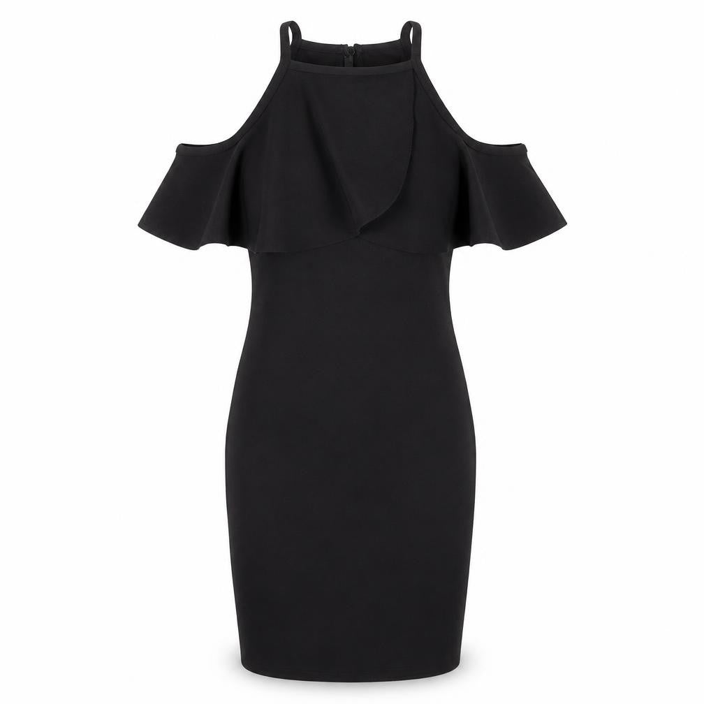 Quiz Women's Black Bodycon Dress Size 10