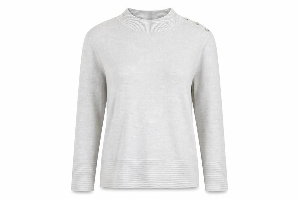 Marks and Spencer Women's Grey Pullover, Size 12