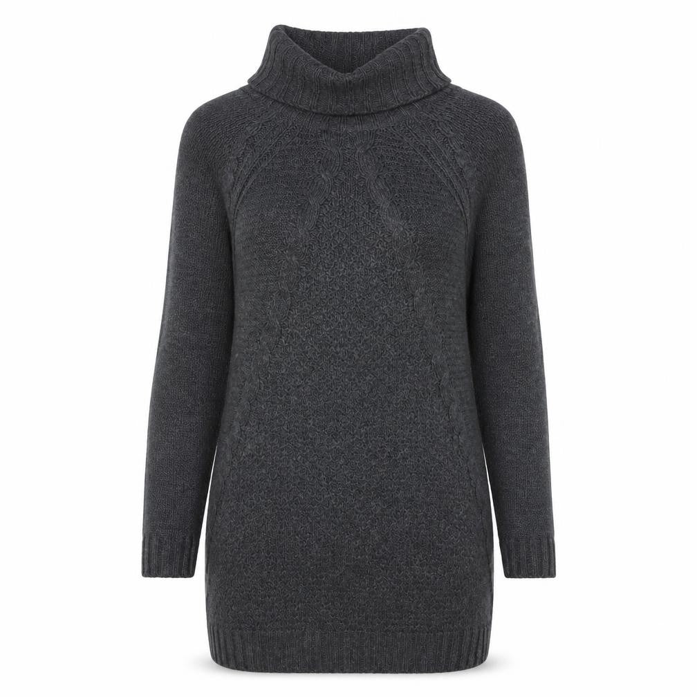 Debenhams Grey Jumper Dress, Size 12, Women's Knitwear