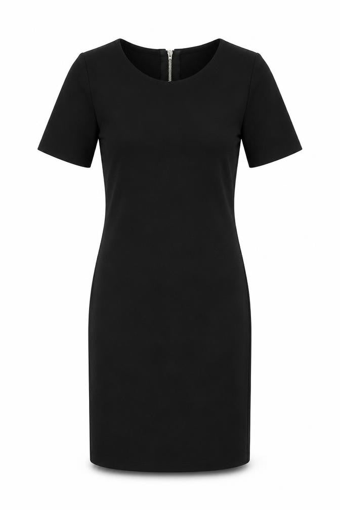 Stradivarius Women’s Black Short Sleeve Dress