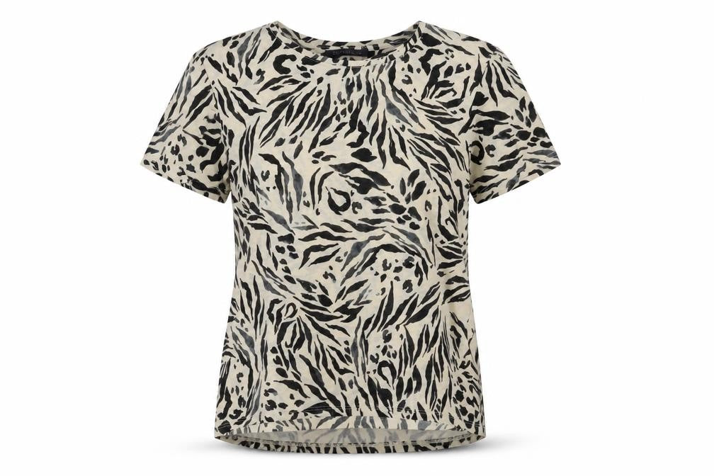Marks and Spencer Women’s Multicoloured T-Shirt - Size 8