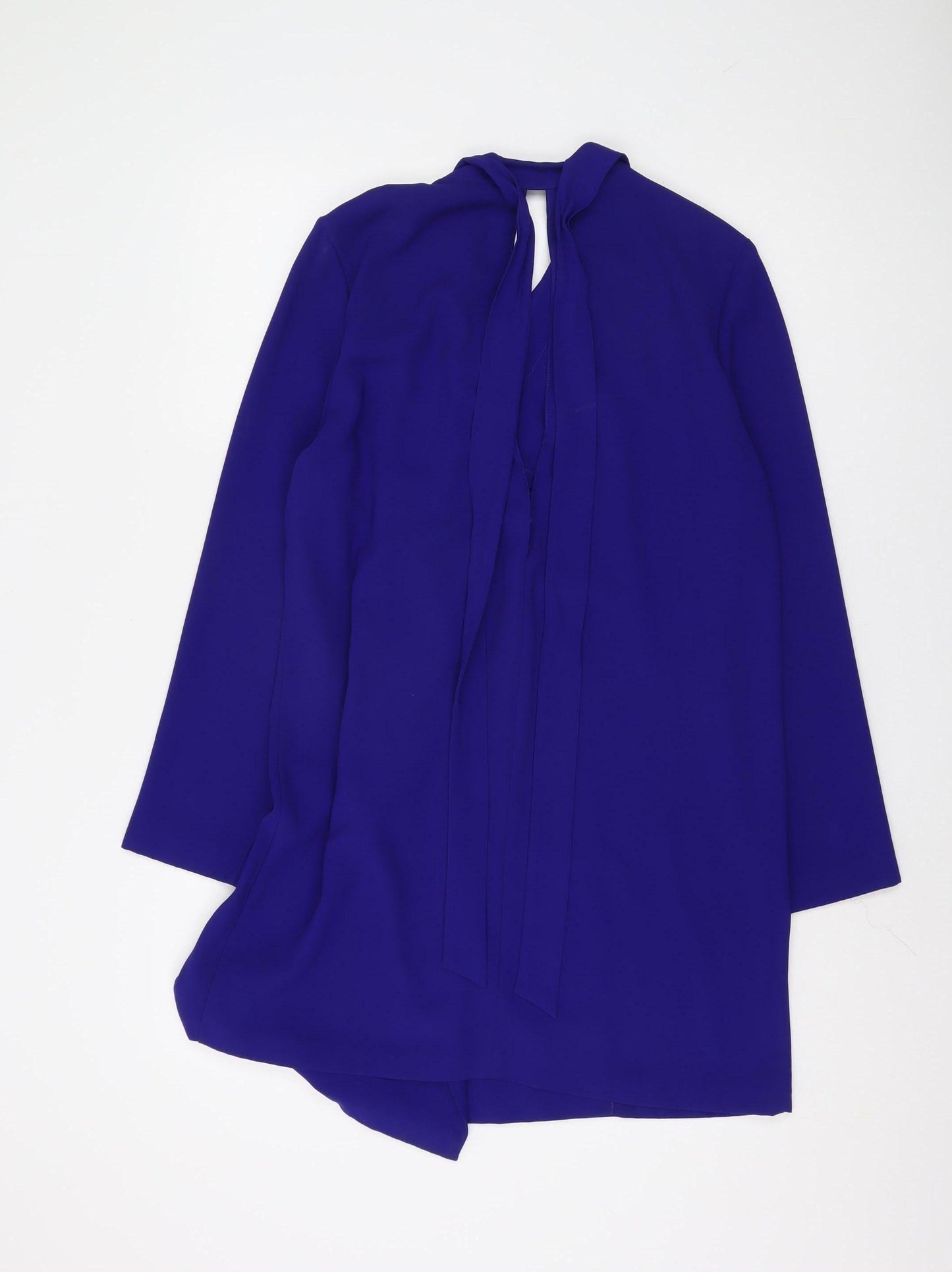 Topshop Women's Blue Mid-Length Coat Size 12