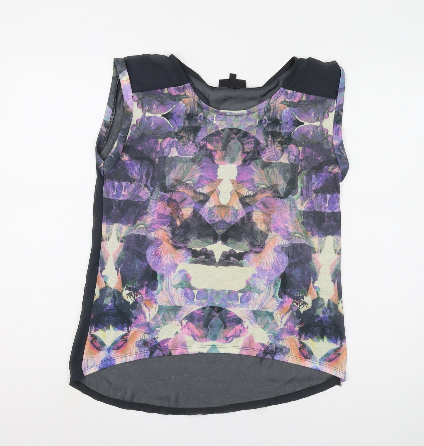 Warehouse Women's Multicoloured Floral Blouse Size 10