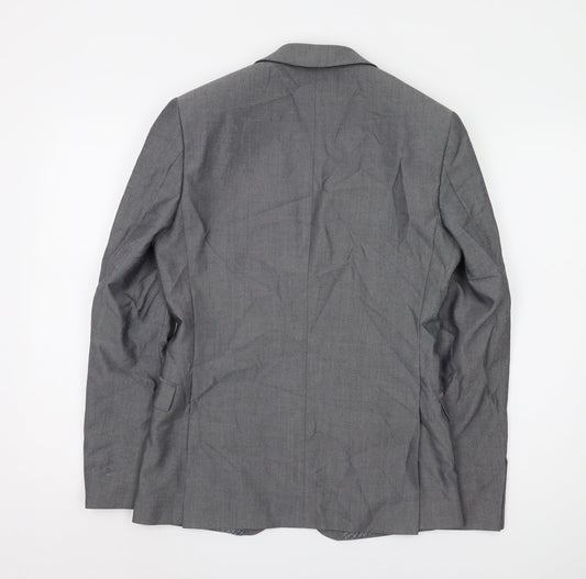 Limehaus Men's Grey Blazer 36 Regular Formal Jacket