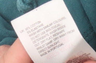 White Stuff Women's Blue Hoodie Size S Pullover