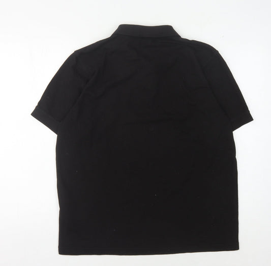 Regatta Men's Black Polo L Short Sleeve Casual