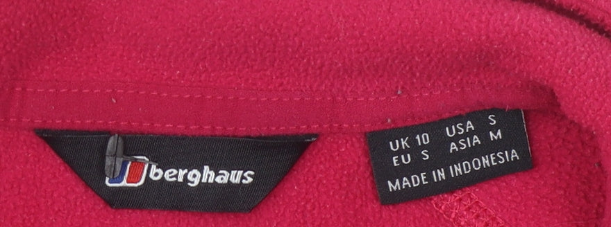 Berghaus Women's Red Fleece Sweatshirt Size 10