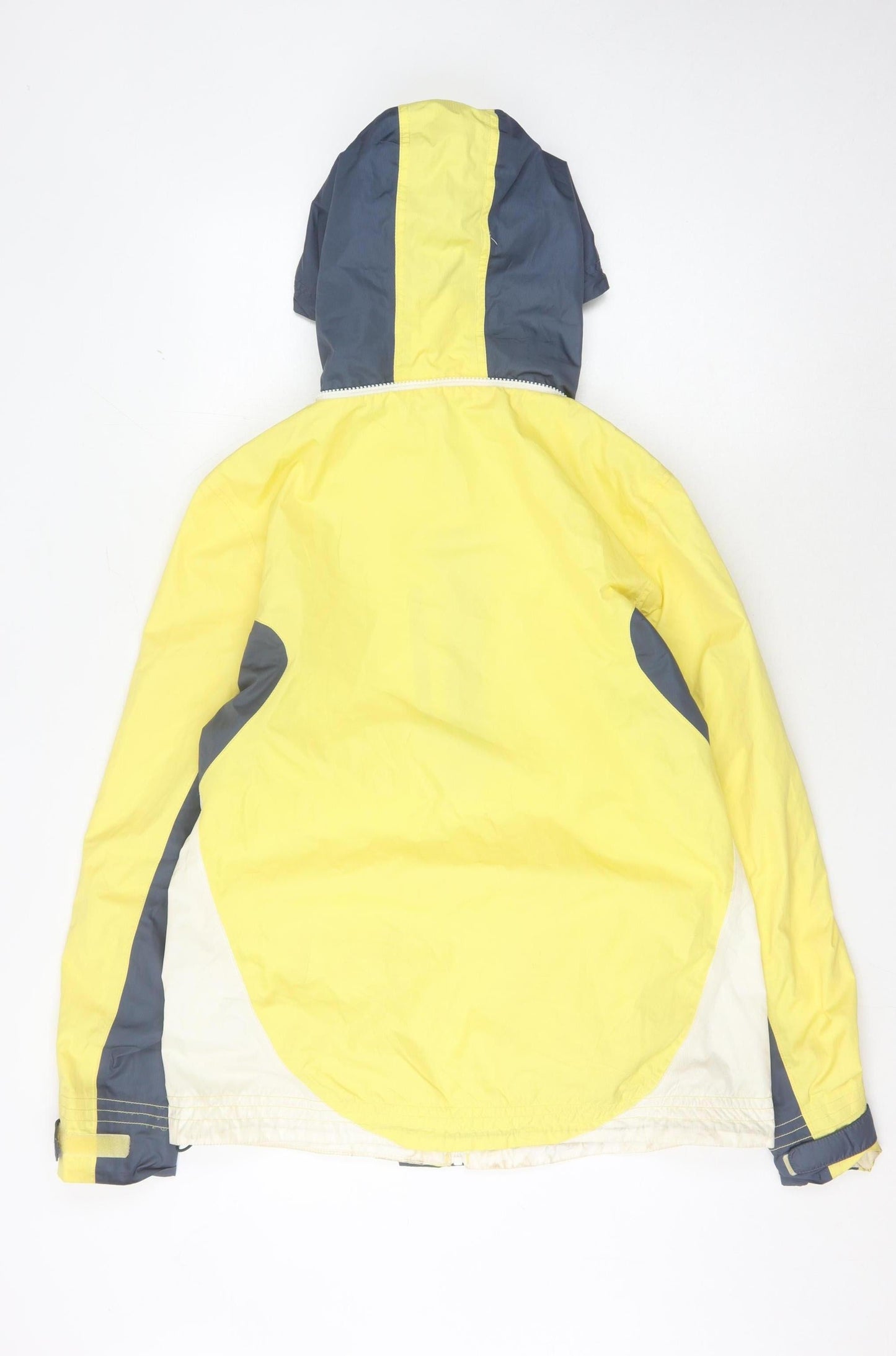 Weird Fish Women's Yellow Rain Jacket - Size 14, Hooded