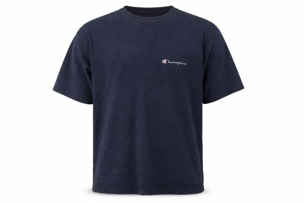 Mens UK Size XL Champion Blue  Cotton T-Shirt