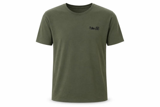 Mens UK Size M Nike Green  Cotton Blend T-Shirt