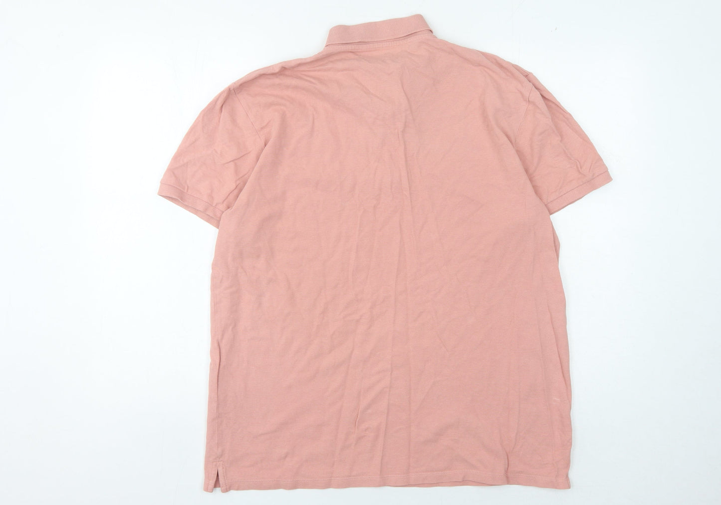 Jack & Jones Men's Pink XL Polo Shirt