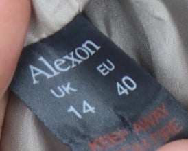Alexon Women's Black Strapless Cocktail Dress - Size 14