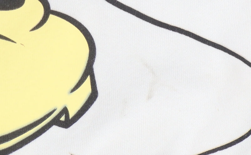 Disney Women's White Mickey & Friends Pullover Sweatshirt XL