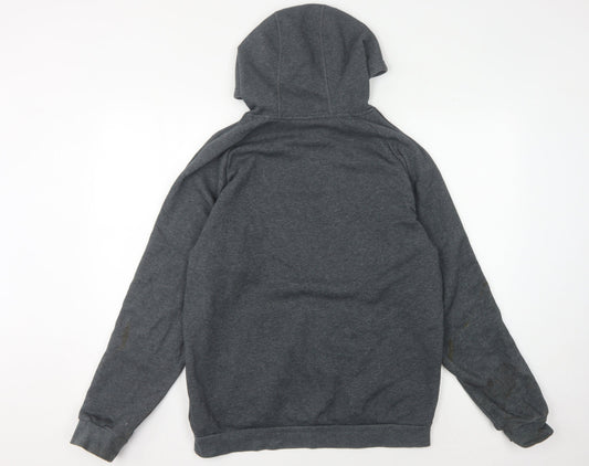 Adidas Men’s Grey Pullover Hoodie M