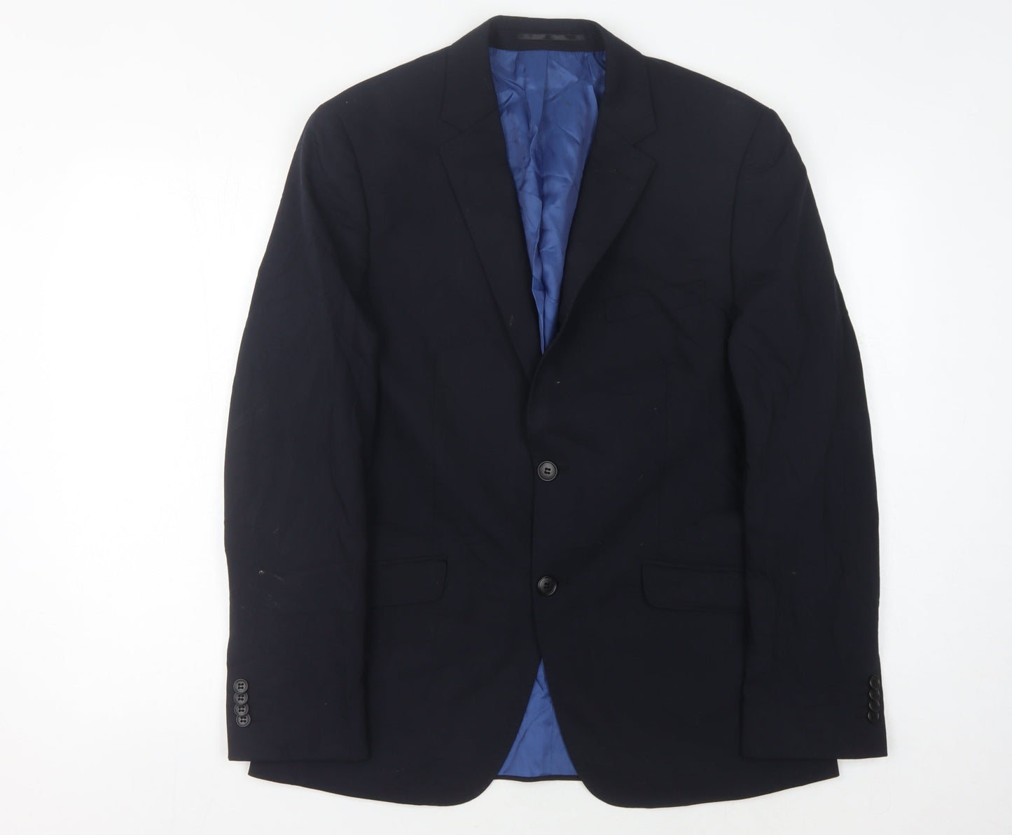 Performance Suit Men's Blue 38 Blazer Regular Fit