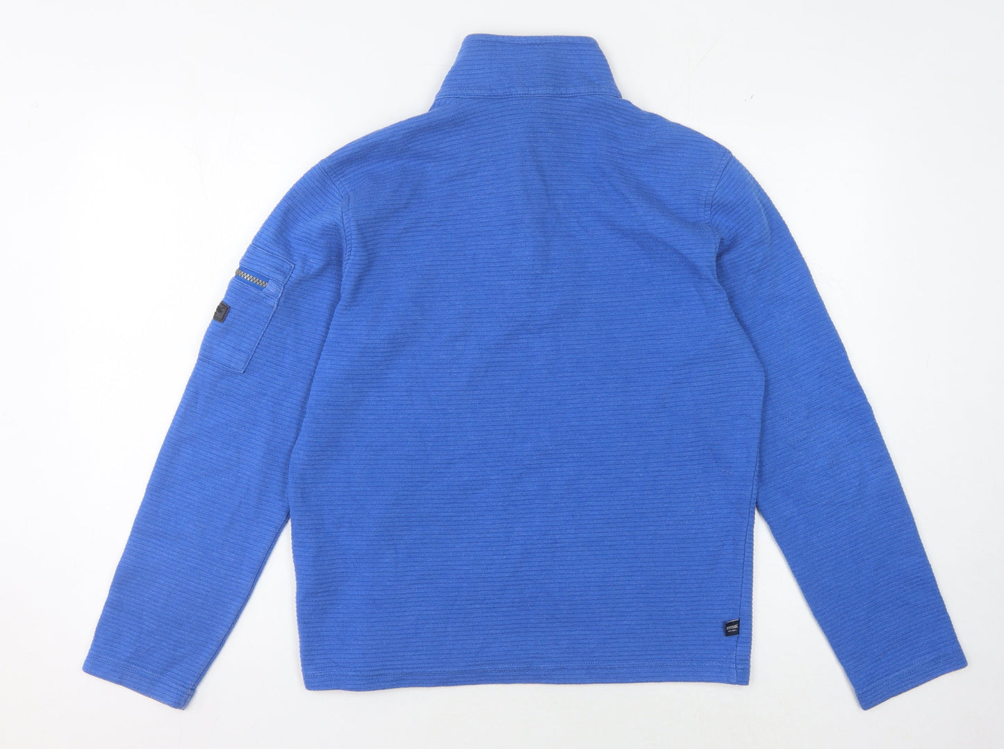 Regatta Men's Blue 1/2 Zip Sweatshirt UK S